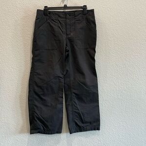 Tommy Hilfiger Black Wide Leg Cargo Pants Size 10